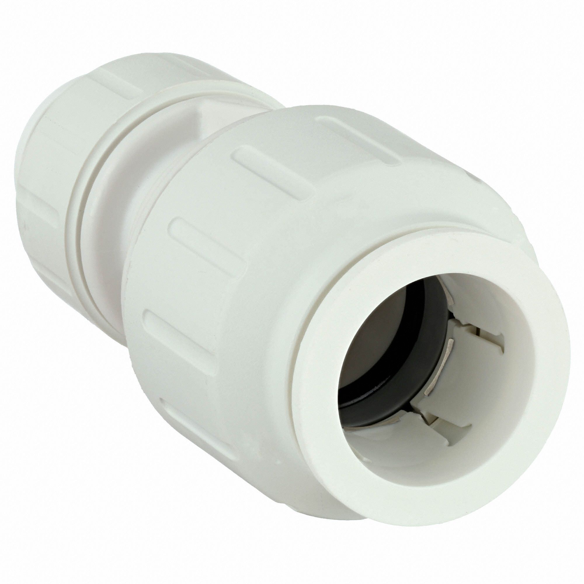 JOHN GUEST PEX Reducing Coupler, 3/4 in x 1/2 in Tube Size 16T742