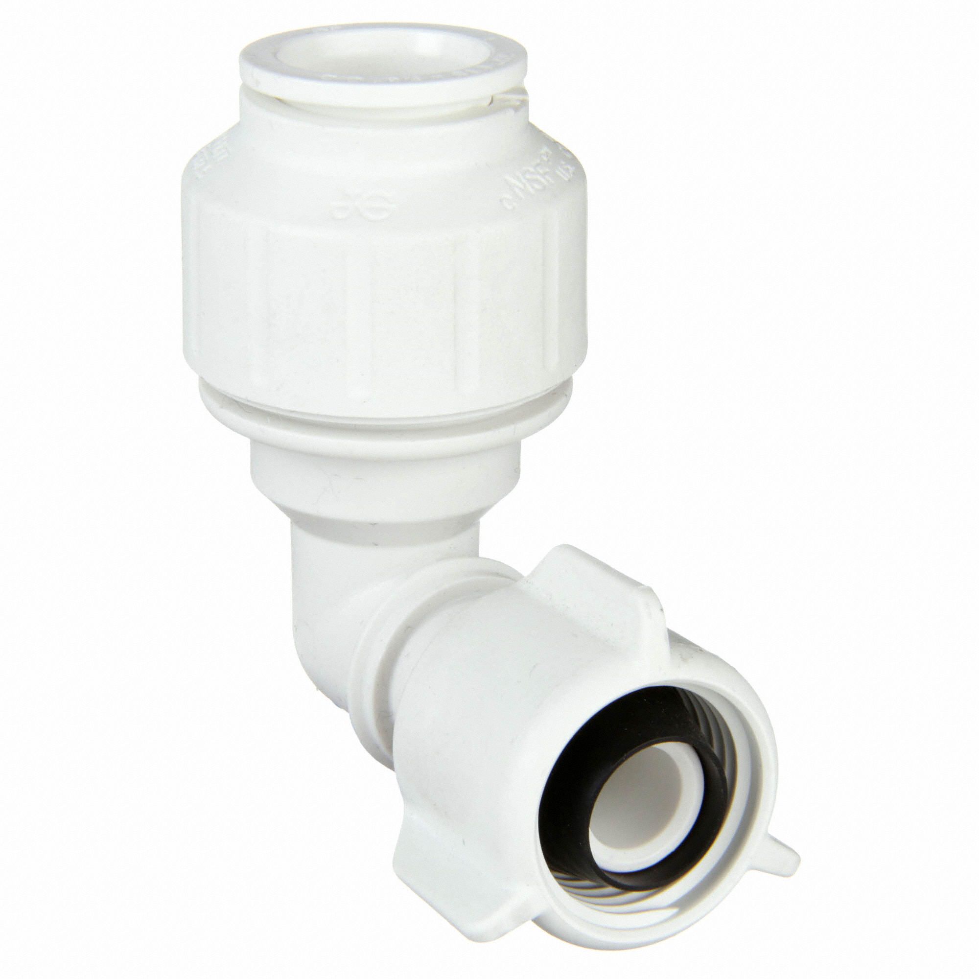 JOHN GUEST Female Swivel Elbow, 90 Degrees, Tube Fitting Material PEX