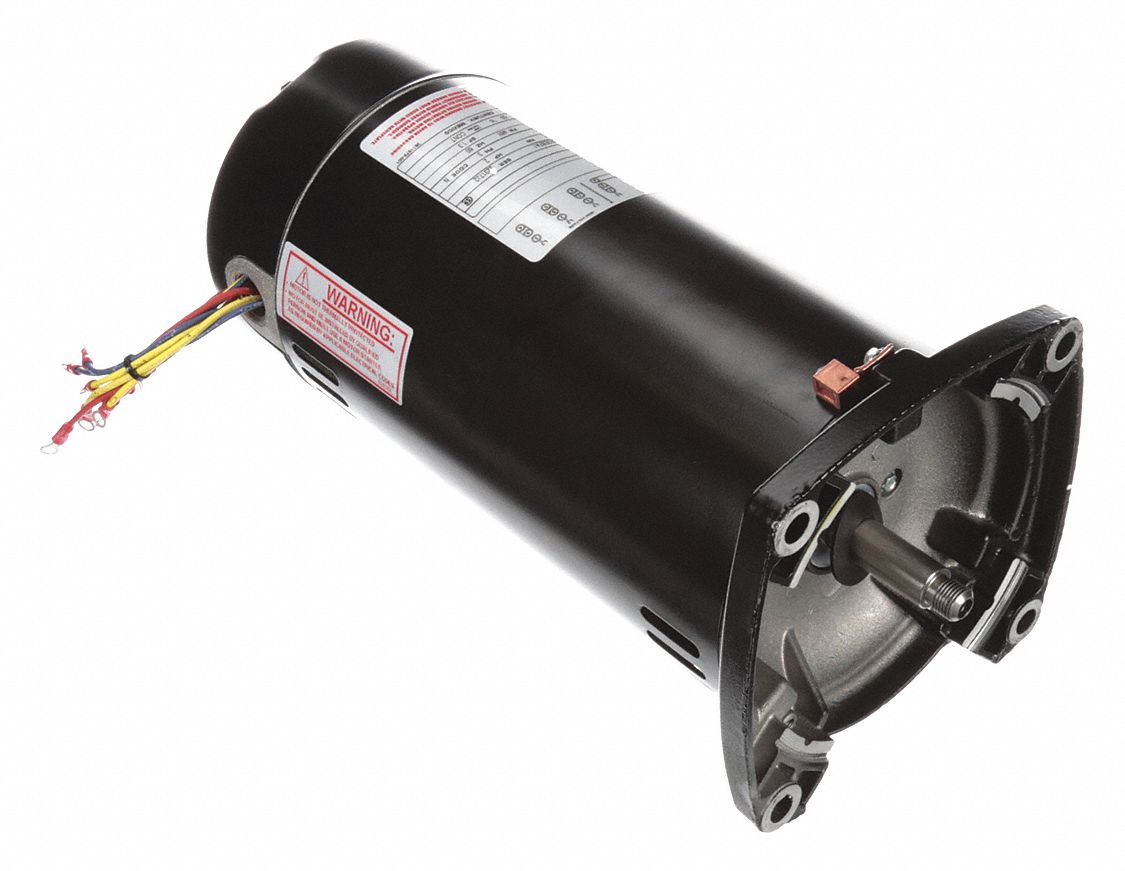 CENTURY Pool Pump Motor, 2 HP, 3Phase, Nameplate RPM 3,450, 48Y Frame