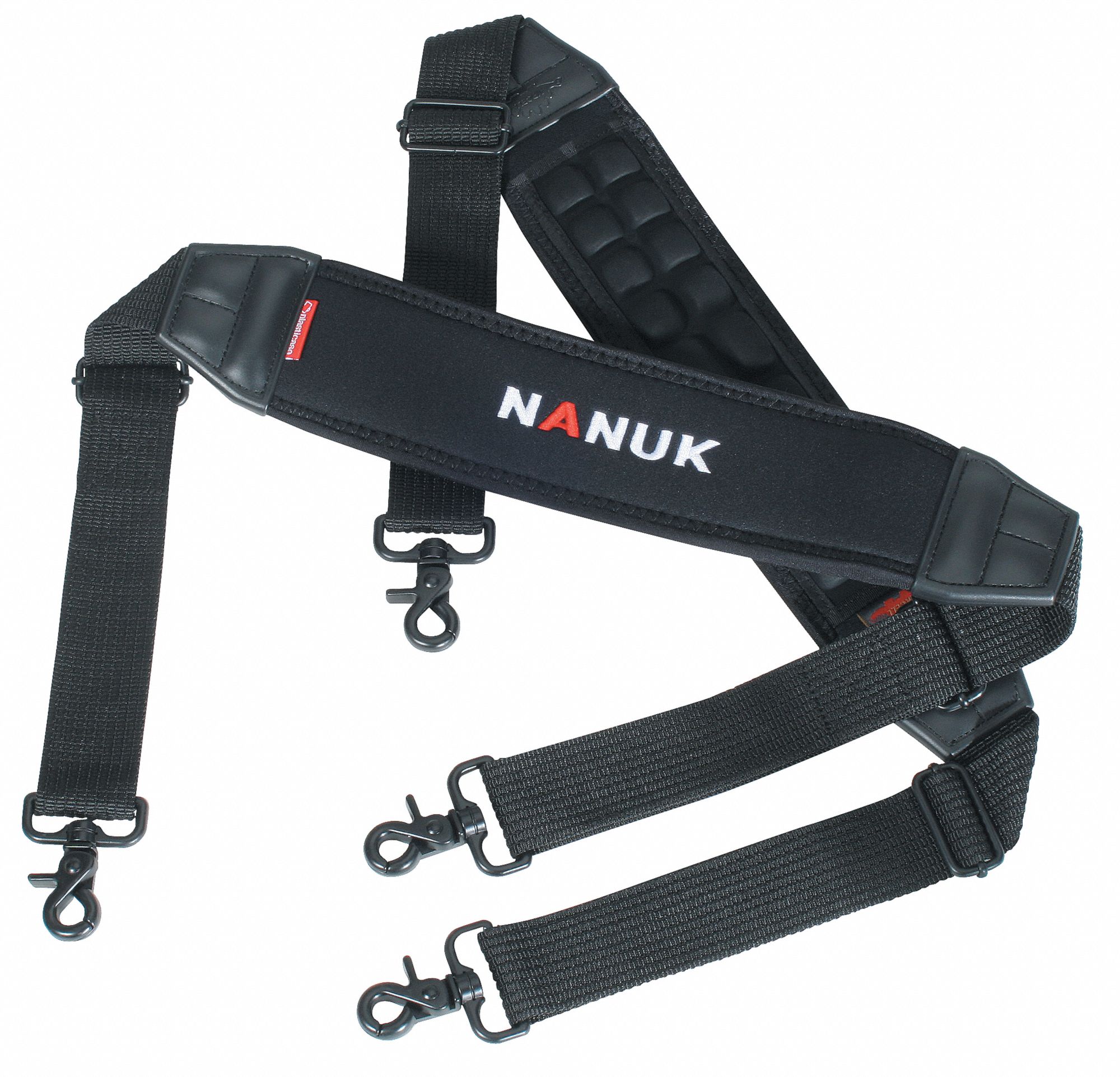NANUK CASES Shoulder Strap, Padded, Neoprene, Black 16Z197900STRAP