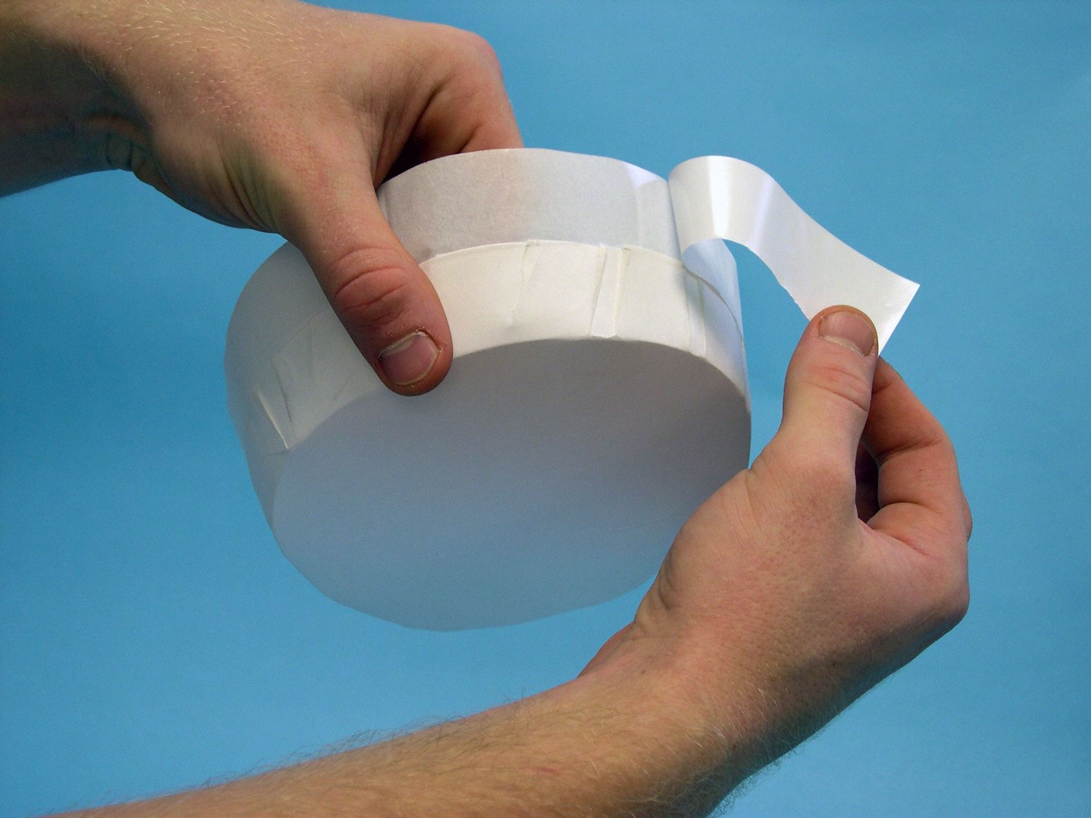 AQUASOL PreFormed Purge Dam Water Soluble Paper & Adhesive Coated