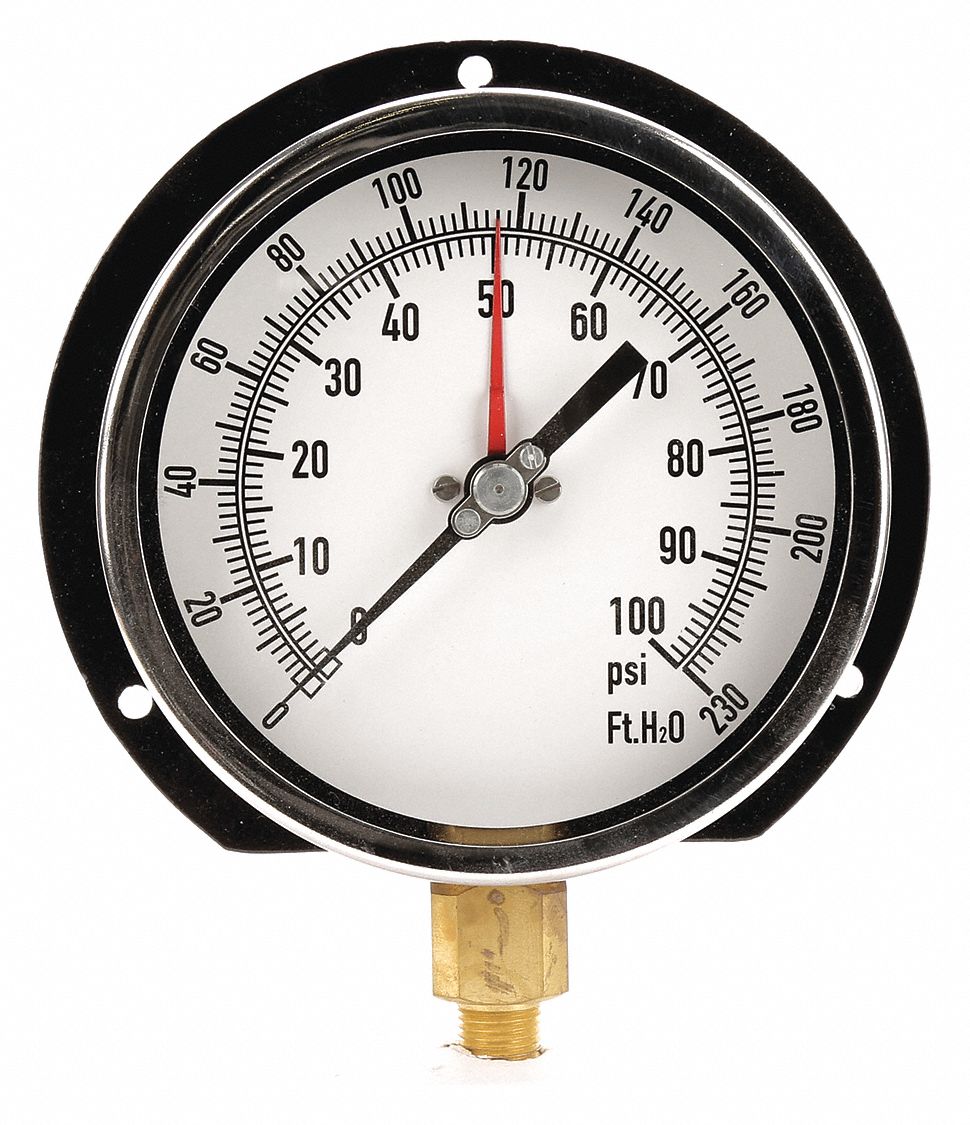 GRAINGER APPROVED Pressure Gauge 18C81818C818 Grainger