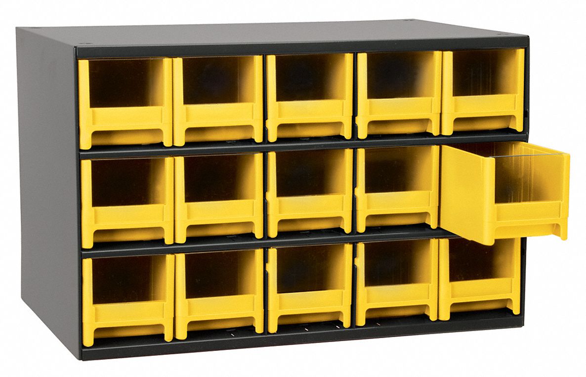 AKROMILS Steel Drawer Bin 17 inW x 11 inD x 11 inH, 15