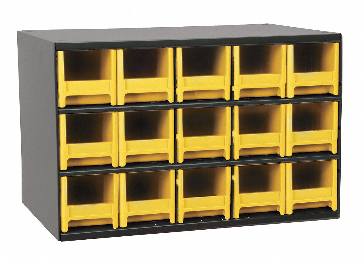 AKROMILS Steel Drawer Bin 17 inW x 11 inD x 11 inH, 15