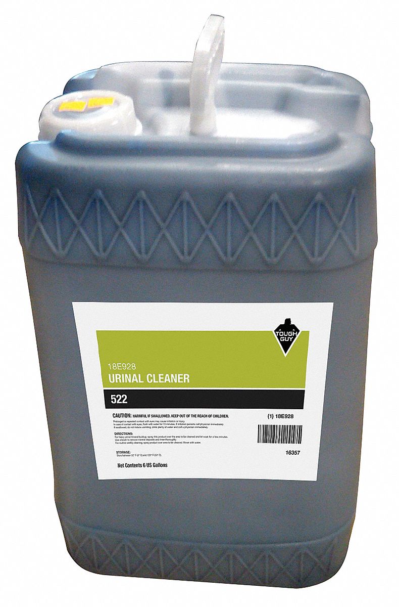 TOUGH GUY, Bucket, 6 gal Container Size, Urinal Cleaner 18E92818E928