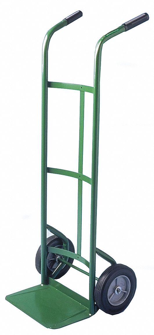 GRAINGER APPROVED Hand Truck, 500 lb. Load Capacity, Dual Handle, 14