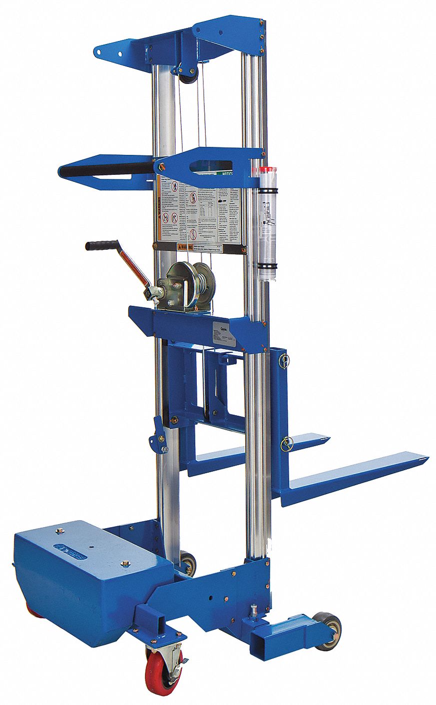 GENIE Manual Counterbalanced Stacker 500 lb Load Capacity, 22 1/2 in x