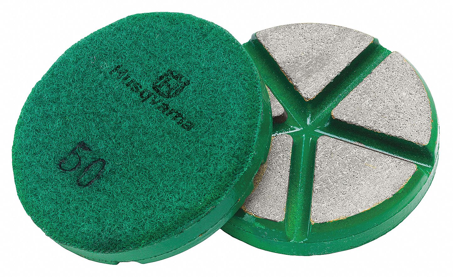 HUSQVARNA, 50 Grit, Green, Ceramic Polishing Pad 18G510577317001