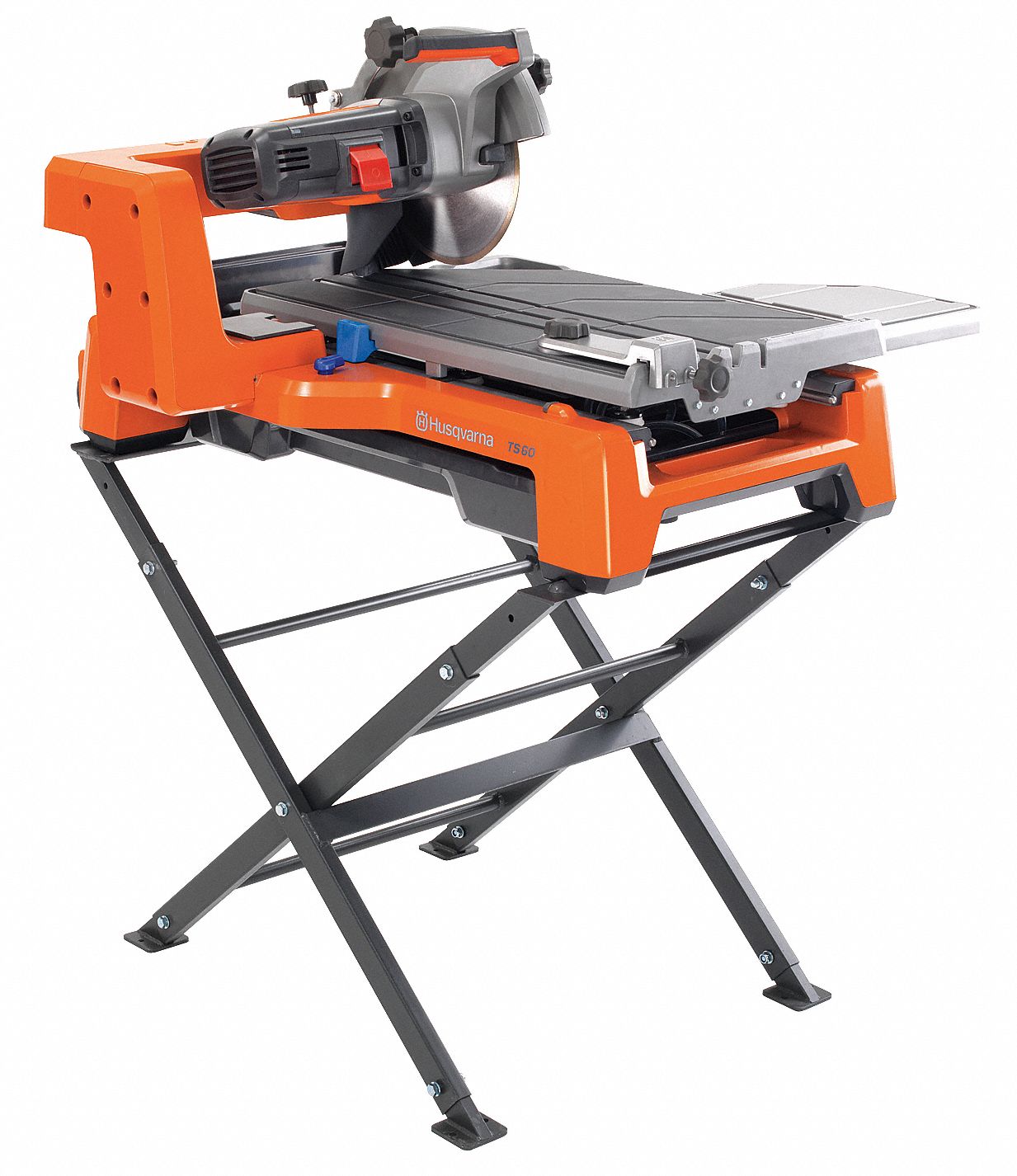 HUSQVARNA Tile Saw, 10" Blade Dia., HP 113/64, Wet Cut, 120 Volts, 5
