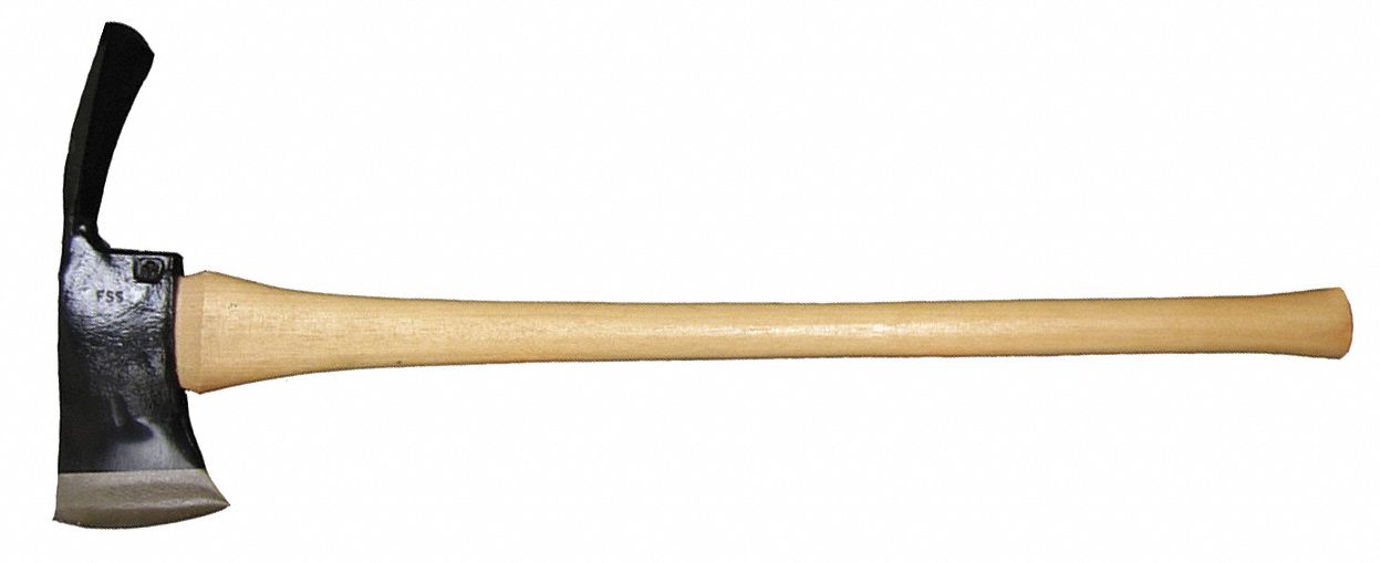COUNCIL TOOL Pulaski Axe, 33/4 lb, Hickory, 341/2 In L 18G604