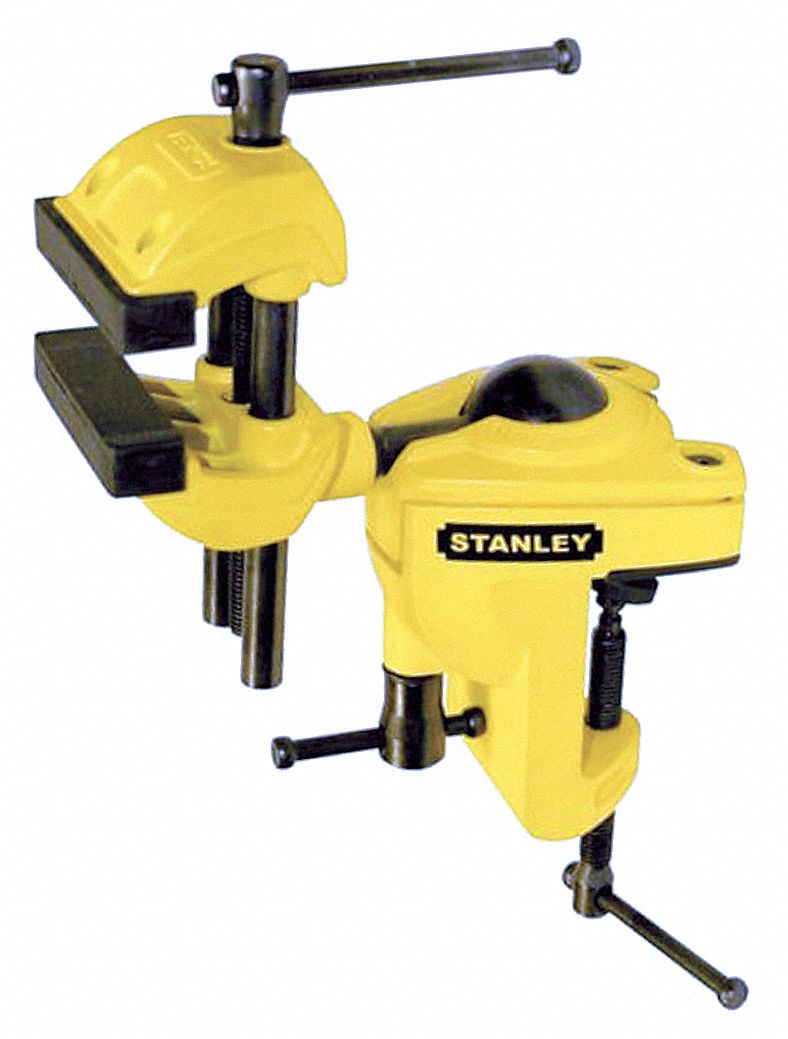 STANLEY Light Duty MultiAngle Vise, 2 7/8 in Jaw Width, 2 7/8 in Max