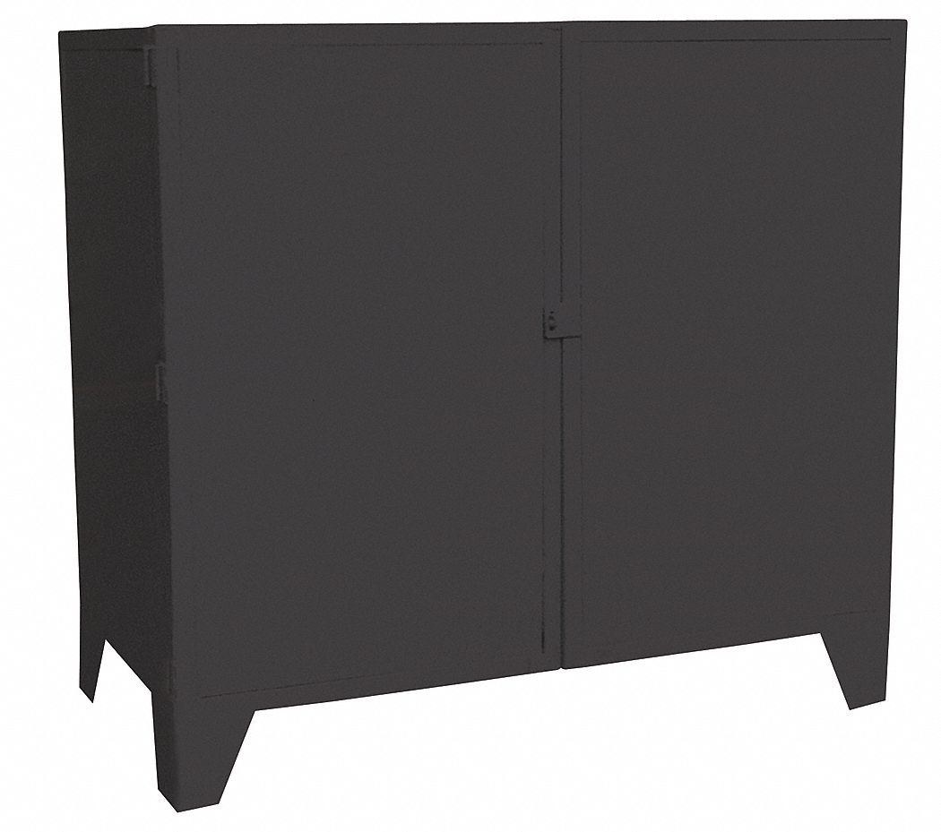 JAMCO Heavy Duty Storage Black, 54 in H X 72 in W X 36 in D