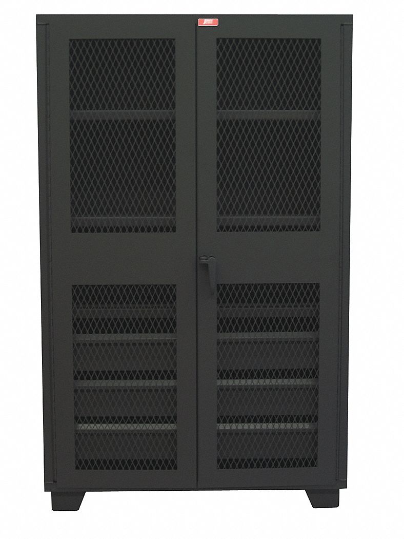 JAMCO Heavy Duty Storage Black, 78" H X 36" W X 24" D