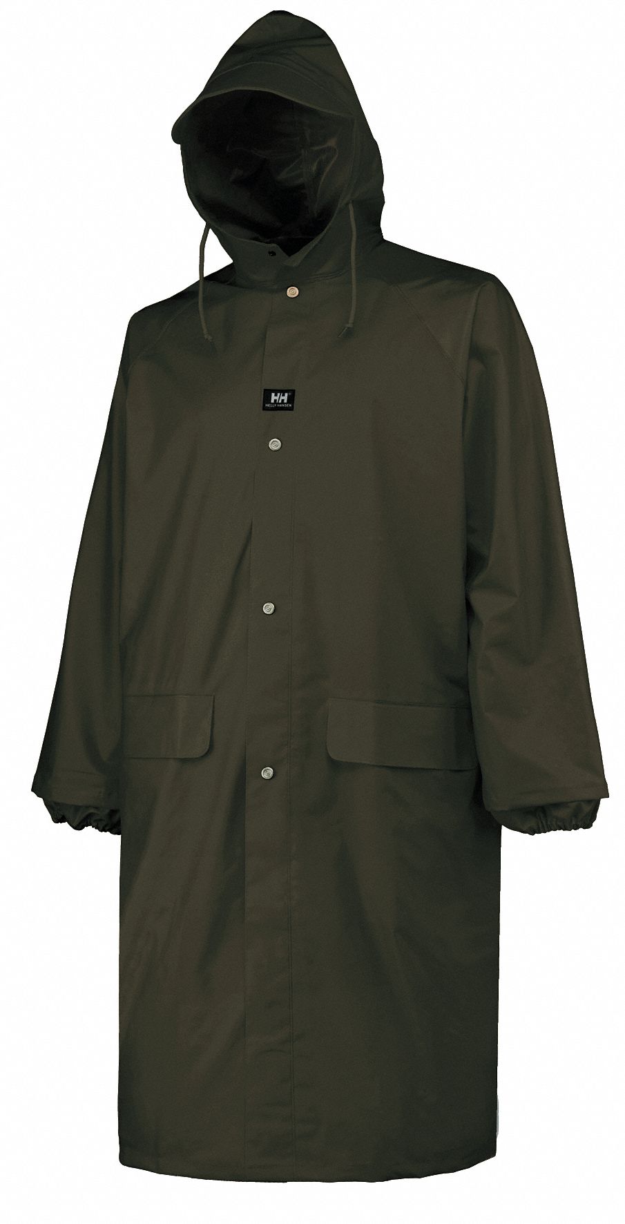 HELLY HANSEN Raincoat, Dark Green, 4XL 18X82570306_4804XL Grainger