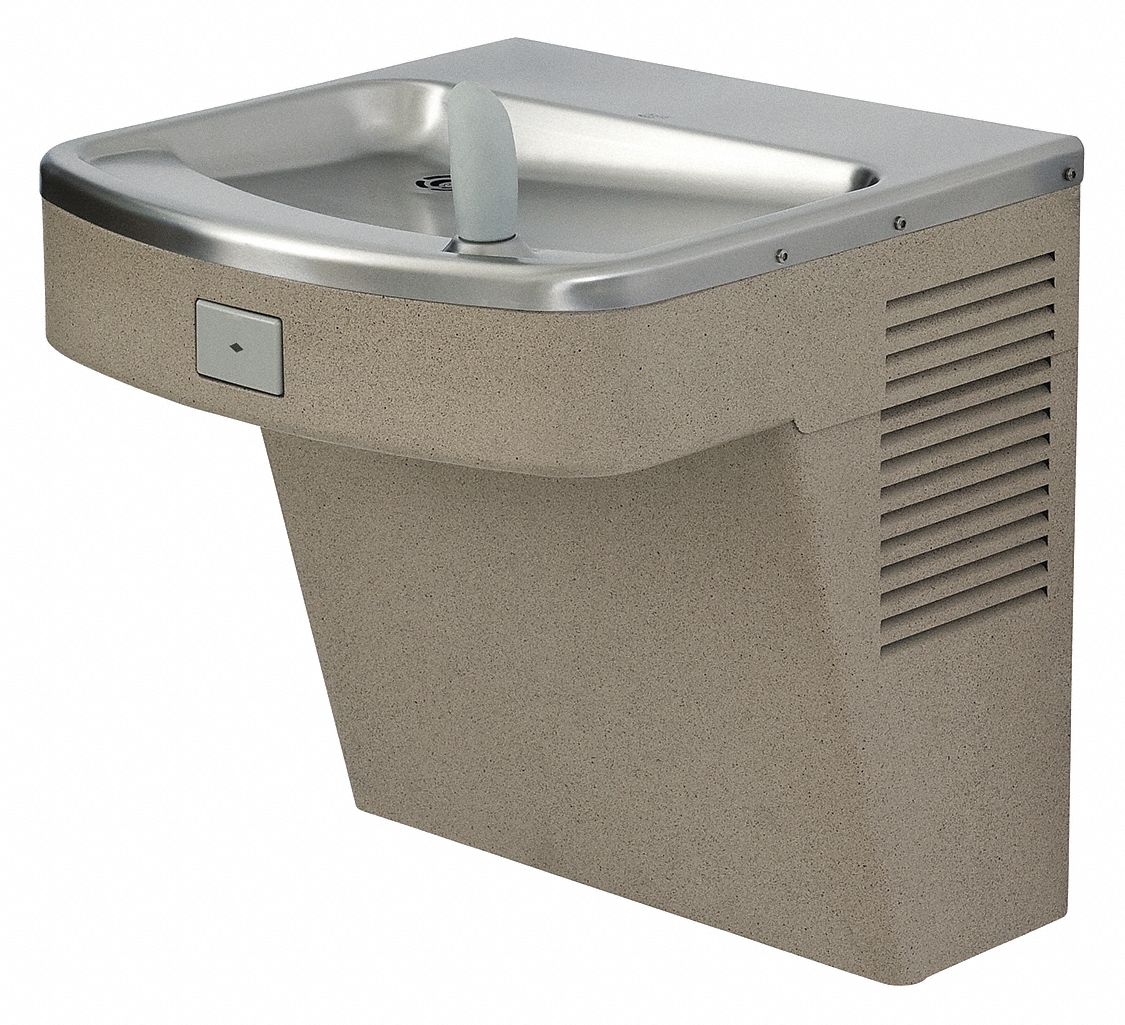 Water Cooler,Wall Mntd,Granite Pwd Coat Grainger
