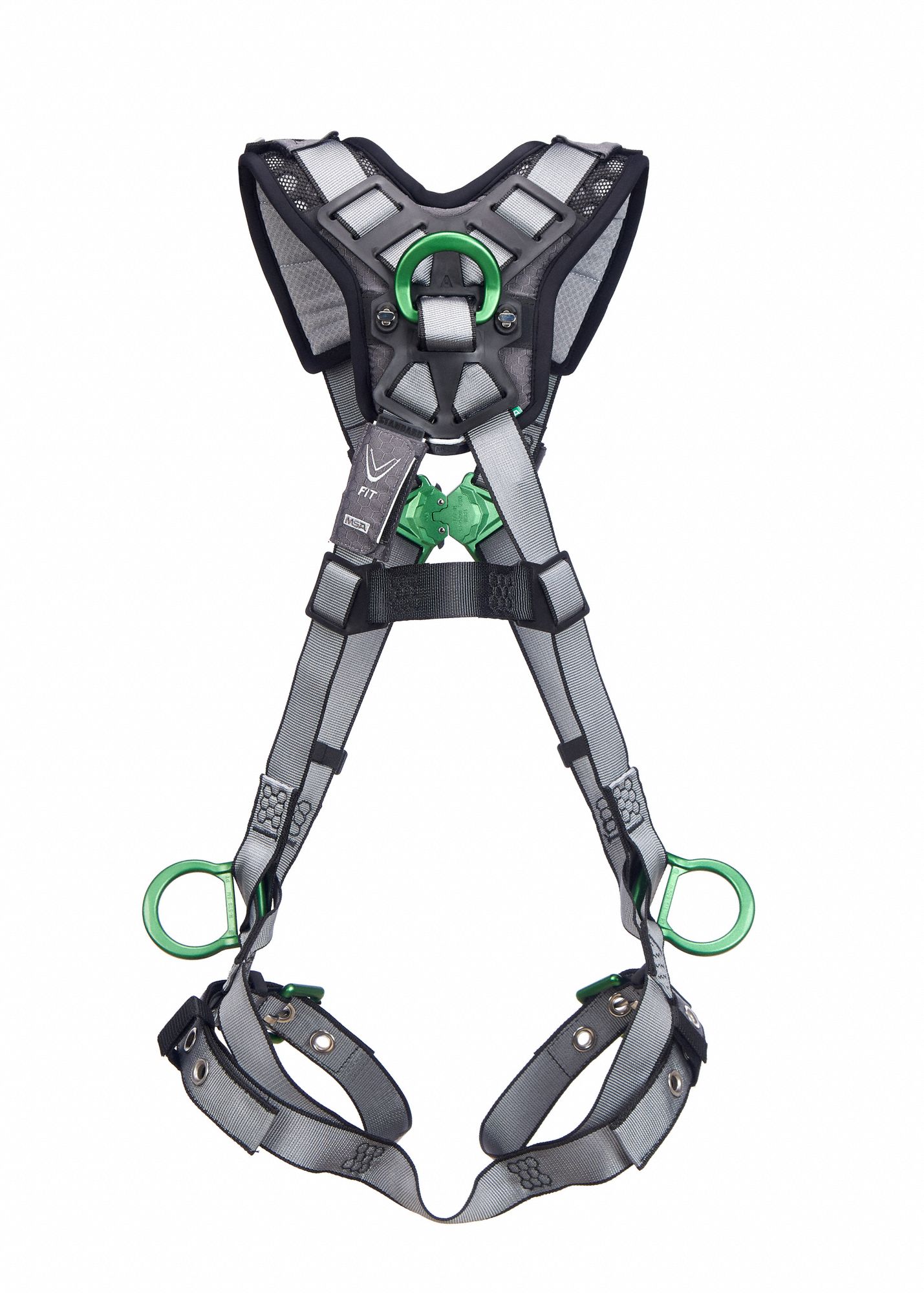 MSA Full Body Harness Positioning, Vest Harness, Back/Hips, Stainless