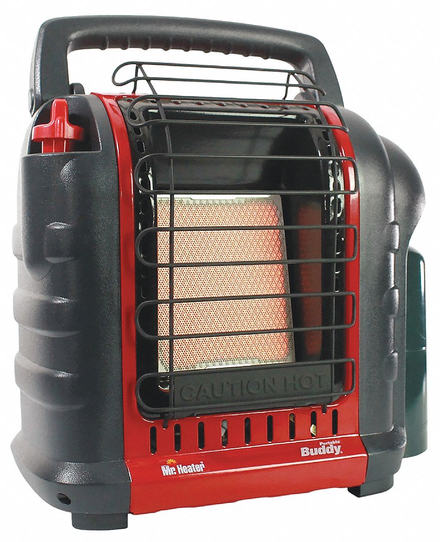 MR. HEATER, 9,000 BtuH Heating Capacity Output, 225 sq ft Heating Area, Portable Gas Tabletop