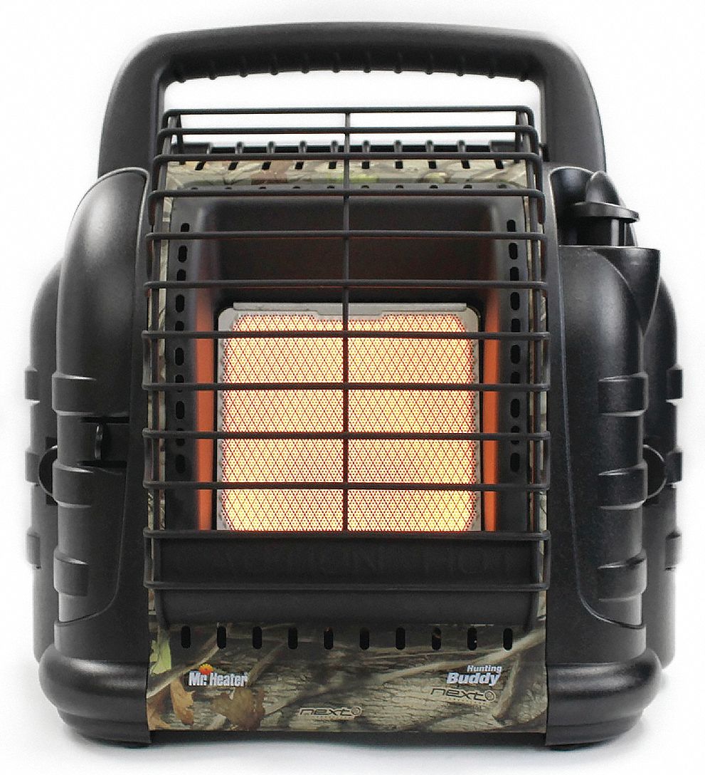 MR. HEATER 141/4" x 9" x 15" Radiant Portable Gas Heater with 225 sq