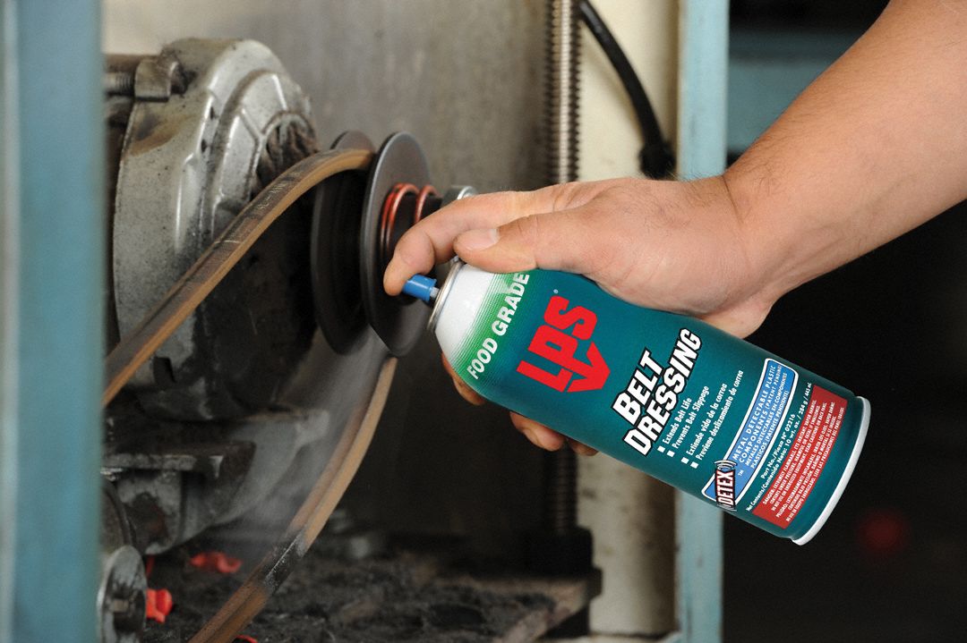 LPS Belt Dressing Lubricant 32° to 325°F, H1 Food Grade, No Additives