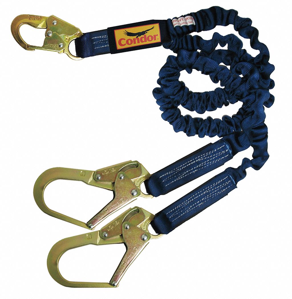 CONDOR, Tubular bing, Steel Rebar Hook, ShockAbsorbing Lanyard