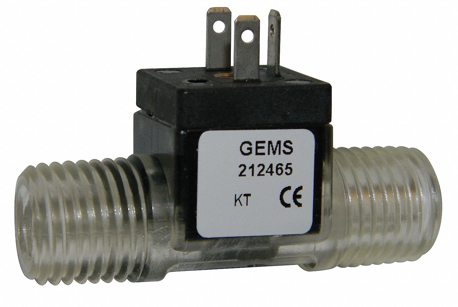 GEMS SENSORS Turbine Flow Rate Sensor, 83,200 Pulses per Gallon