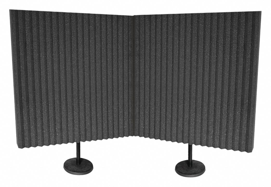 AURALEX Acoustic Panels, 2 ft Width, 2 ft Length, Open Cell