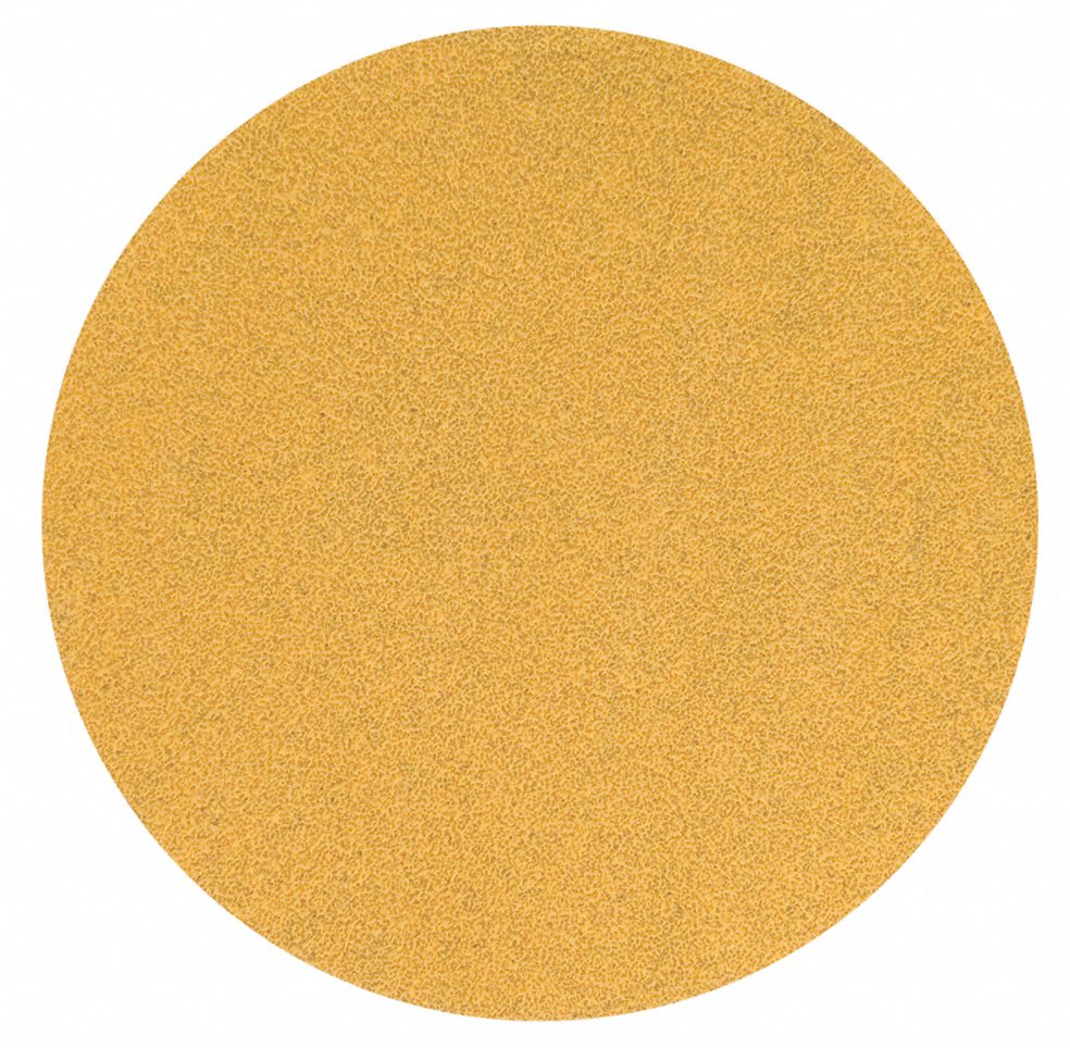 NORTON PSA Sanding Disc Coarse, 80 Abrasive Grit, Aluminum Oxide, Non