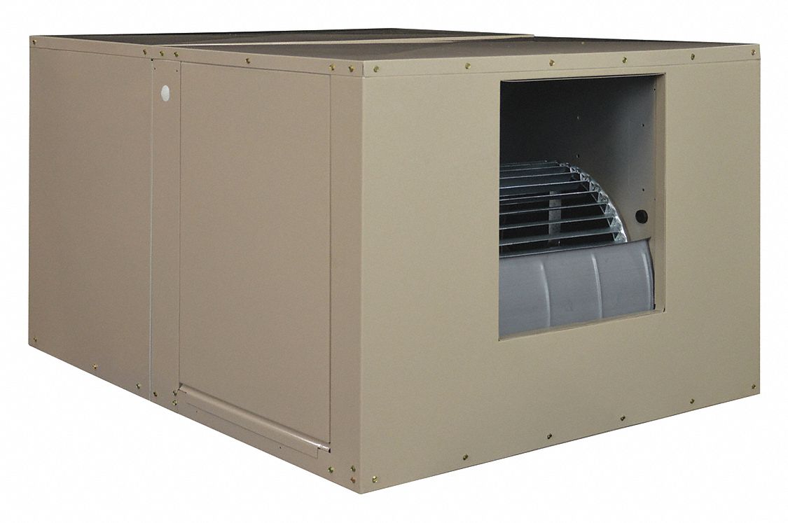 MASTERCOOL, 1800 sq ft, 5,000 cfm, Ducted Evaporative Cooler 19R764