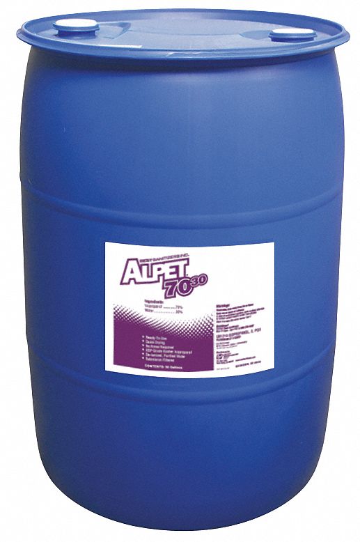 BEST SANITIZERS, INC. All Purpose Industrial Cleaner, 50 gal 19RC85