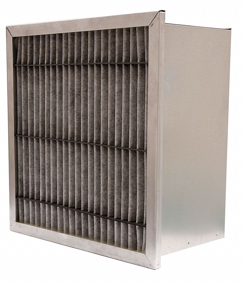24x24x12 Nominal Filter Size, No Header, Odor Removal Rigid Cell Air