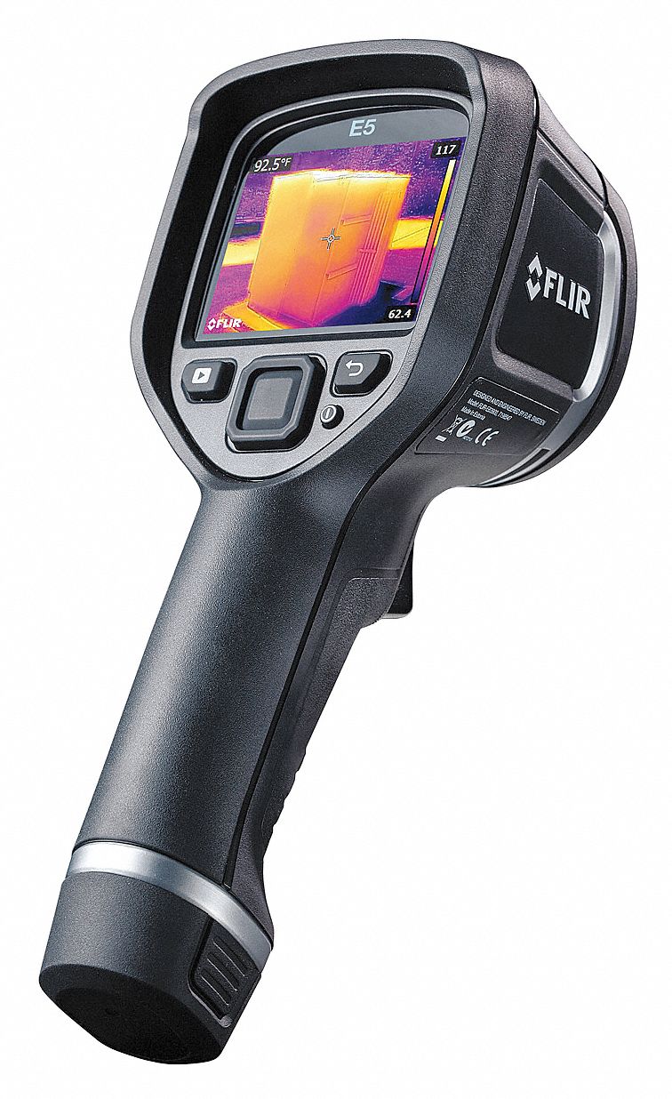 FLIR Infrared Camera, 4° to 752° F, Focus 0.25m to Infinity 55ER65
