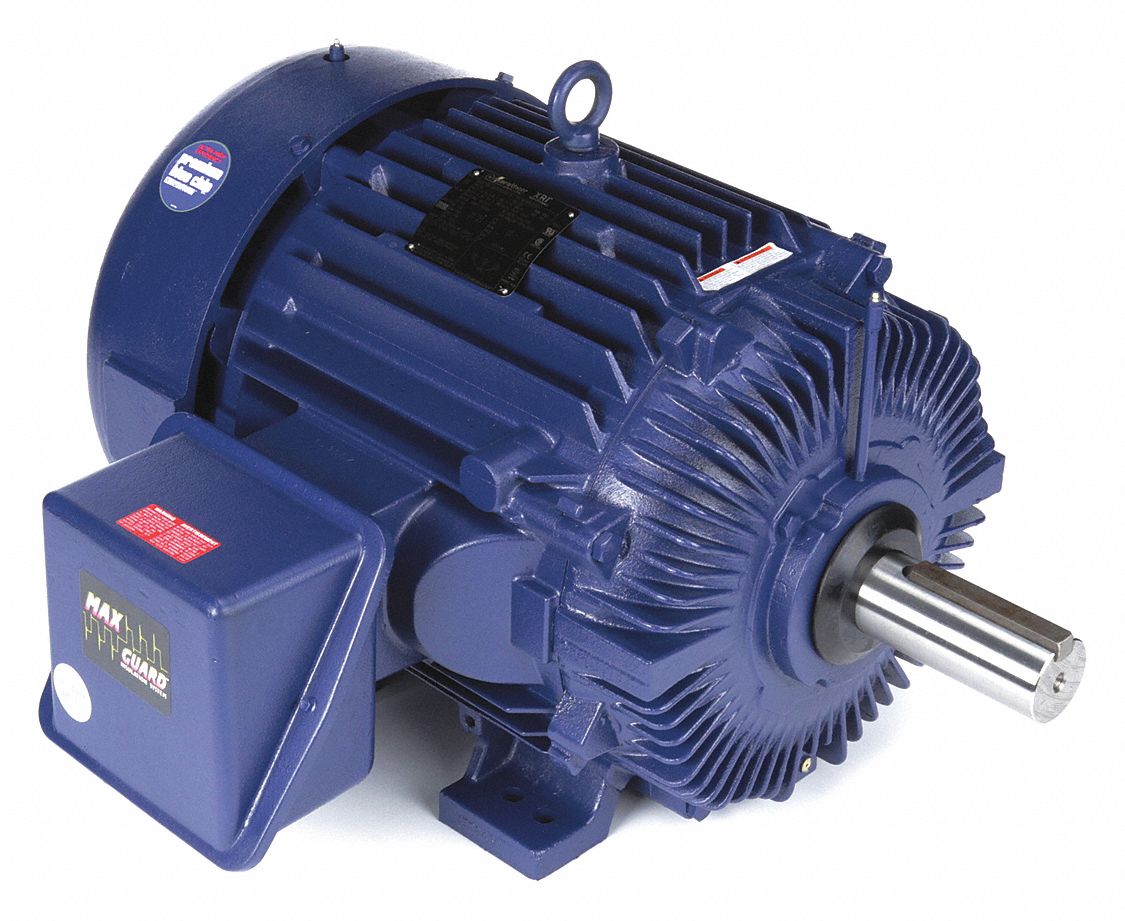 MARATHON MOTORS Severe Duty Motor, 100 HP, Hazardous Location Class 1 A