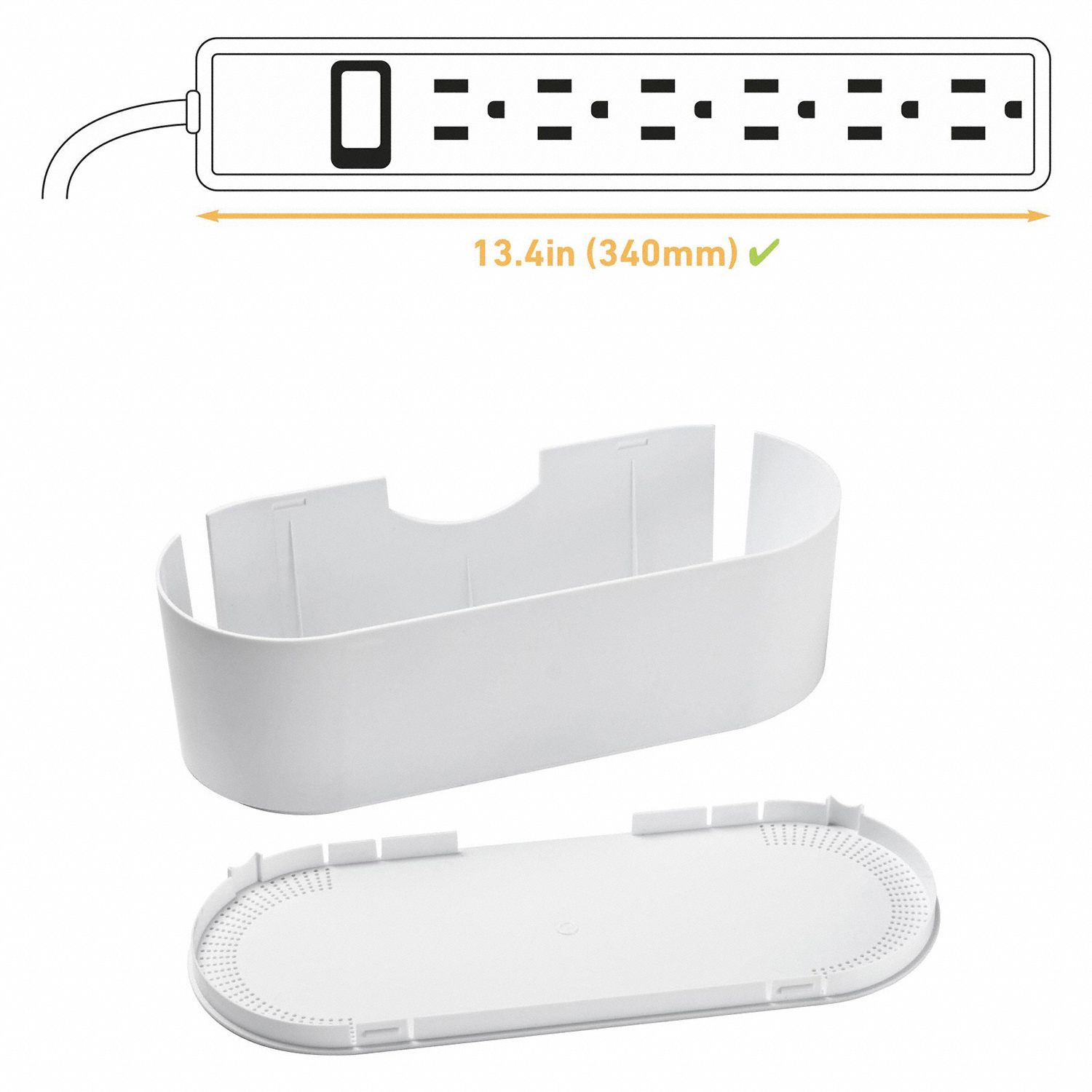 DLINE Cable Management Box 19RZ88US/CTULGEW/SW Grainger
