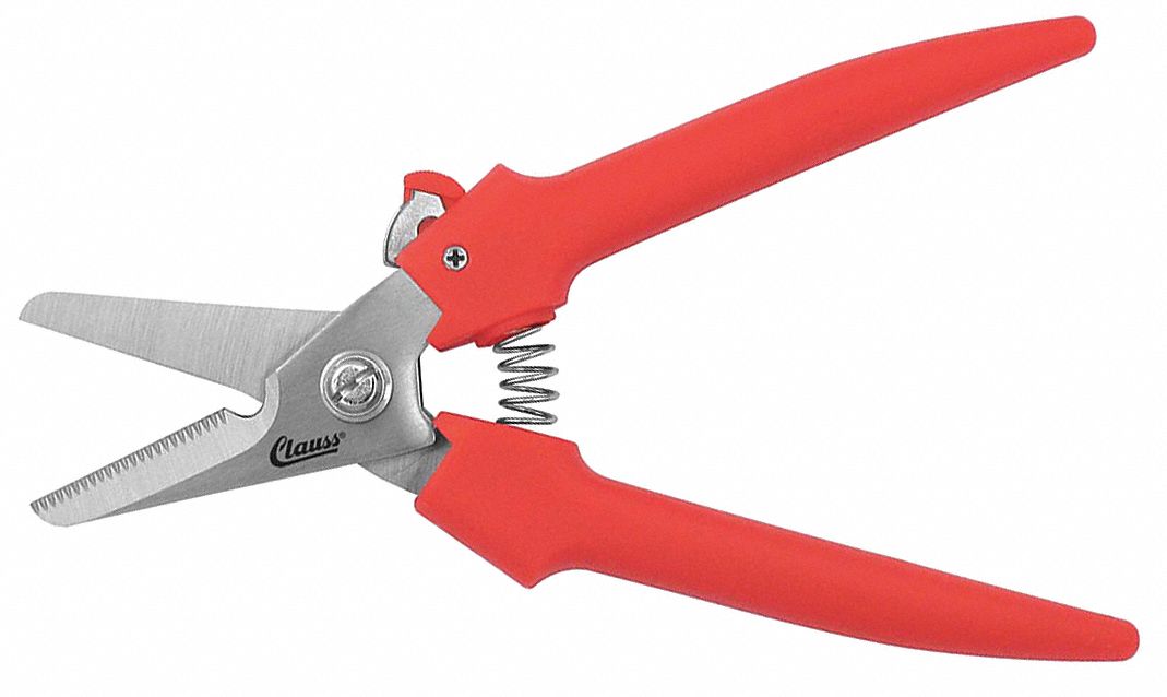 CLAUSS Wire Cutter,7 1/2 in Overall Length,Shear Cut Cutting Action