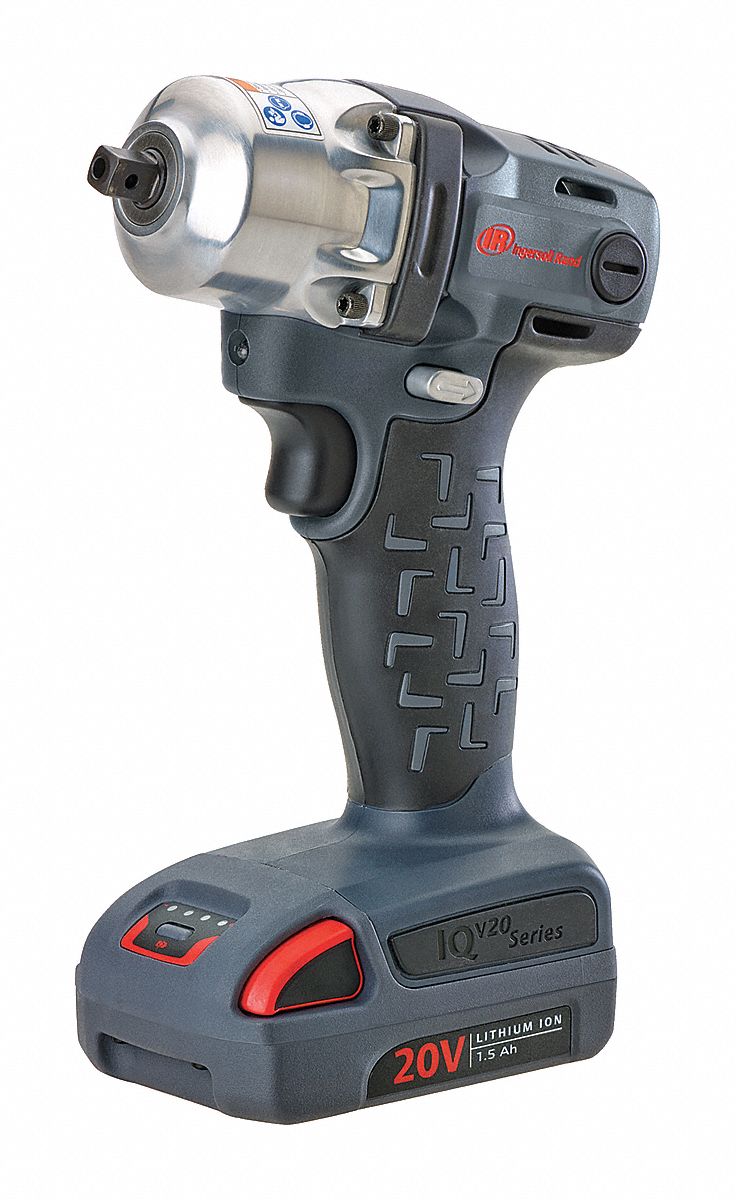 INGERSOLL RAND 1/2" Cordless Impact Wrench, 20.0 Voltage, 160 ft.-lb