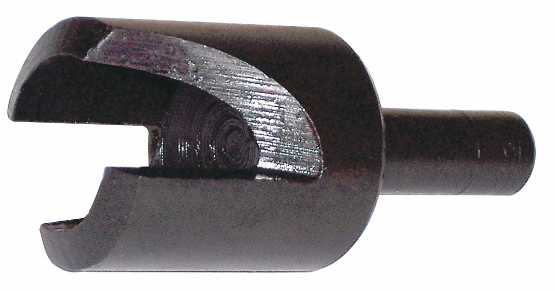 EAZYPOWER Plug Cutter, 1/2 in Plug Diameter, High Speed Steel, 1 1/2 in