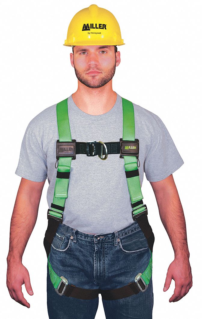 Climbing, Vest Harness, Full Body Harness 19X421650TFD/UGK Grainger