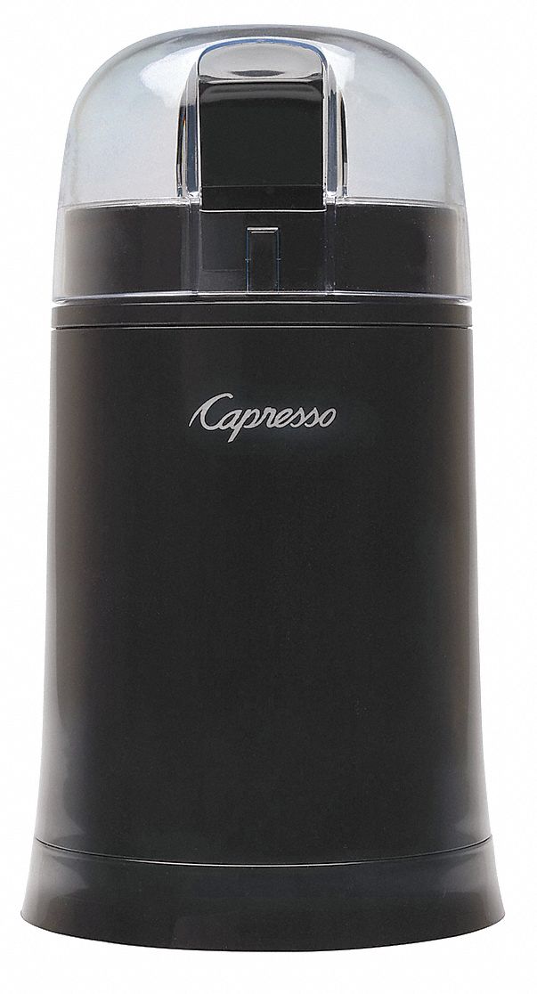 CAPRESSO, 0.2 lb Capacity, Single Hopper, Coffee and Spice Grinder
