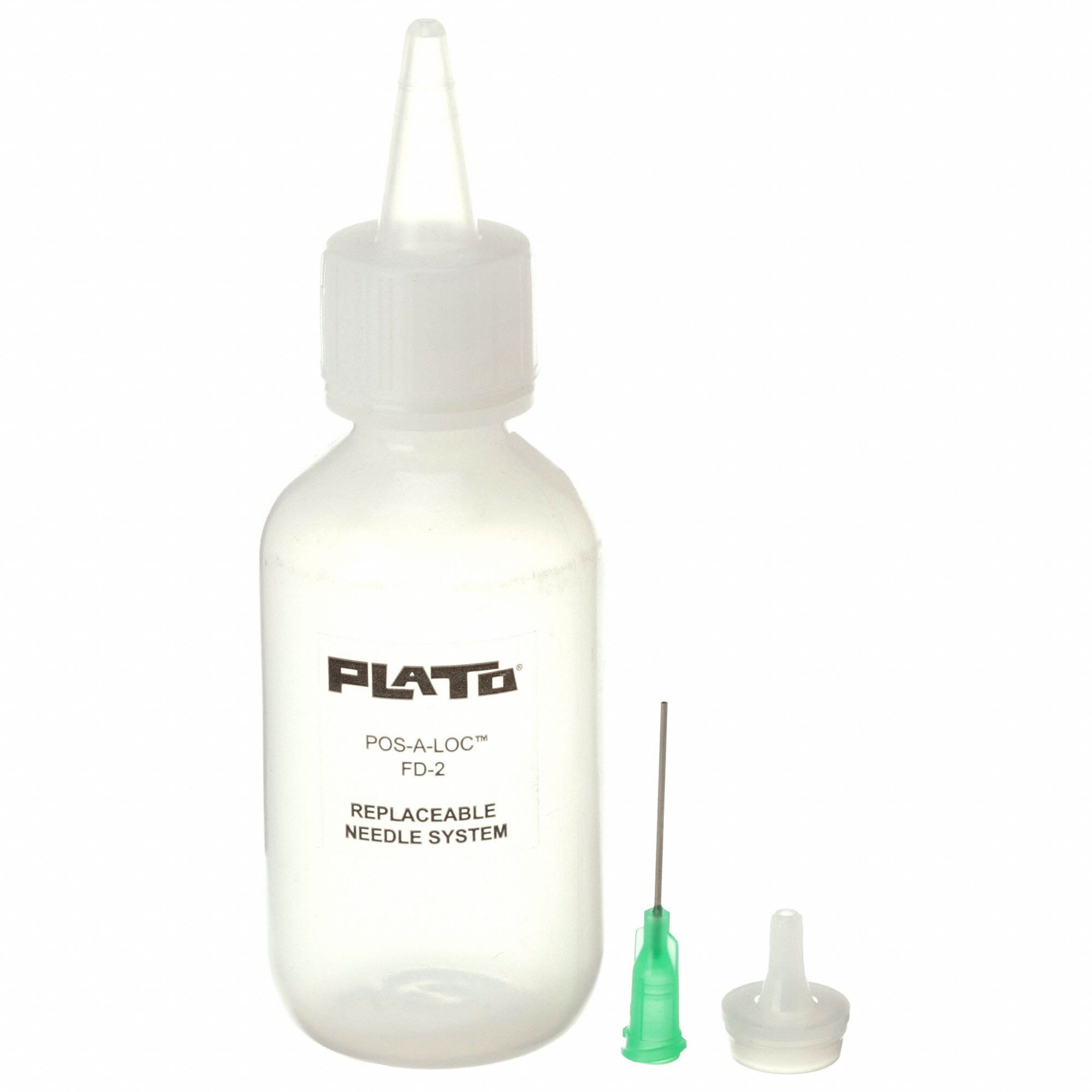 PLATO Flux Dispenser, 2 oz., Needle Tip 19YY73FD2 Grainger