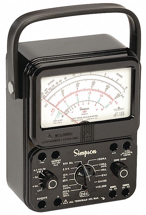 Analog Multimeters Electrical Power Testing Grainger Industrial