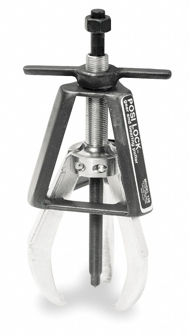POSI LOCK Caged Jaw Puller, 10 t, 3 Jaw 1AC04106 Grainger