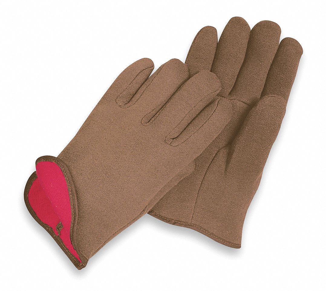 Jersey Gloves,Brown,L,PR 1AD87 eBay