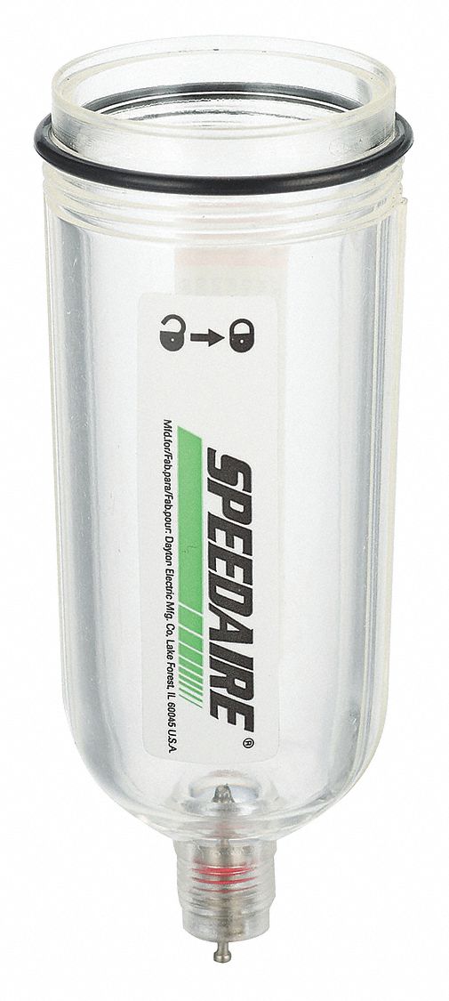 SPEEDAIRE Air Filter Bowl; For Speedaire Miniature Filters 1AKG5