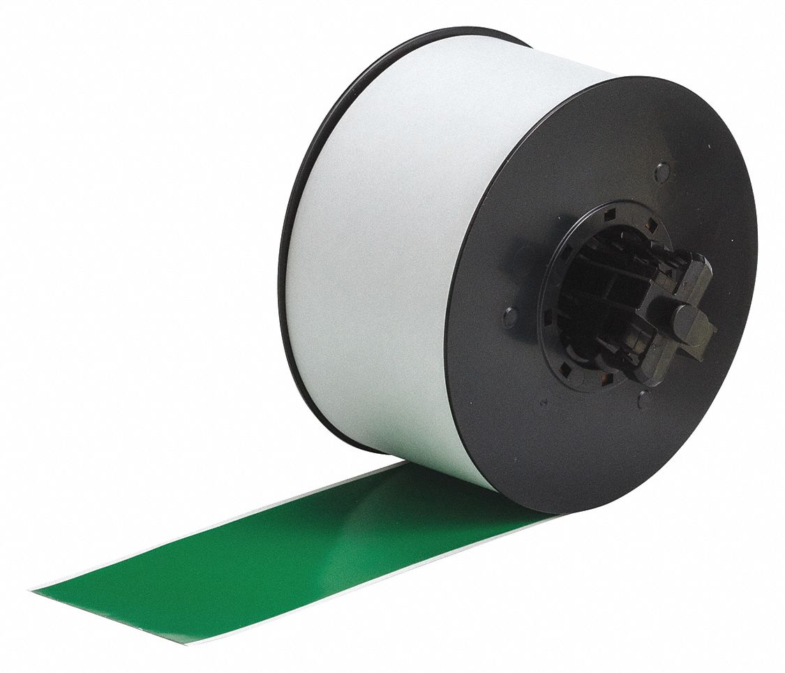 BRADY Label Tape Cartridge, Label Type Indoor/Outdoor 1AMY9120857