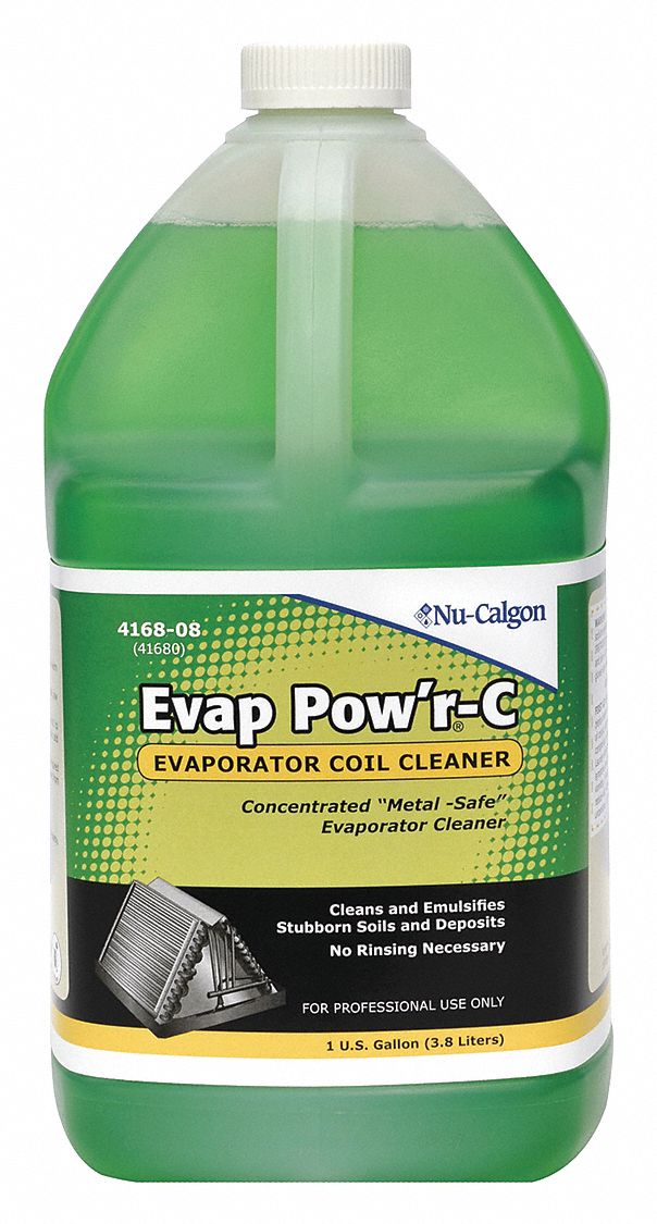 Evaporator Cleaner,Liquid,1 gal,Green PK 4 416808 eBay