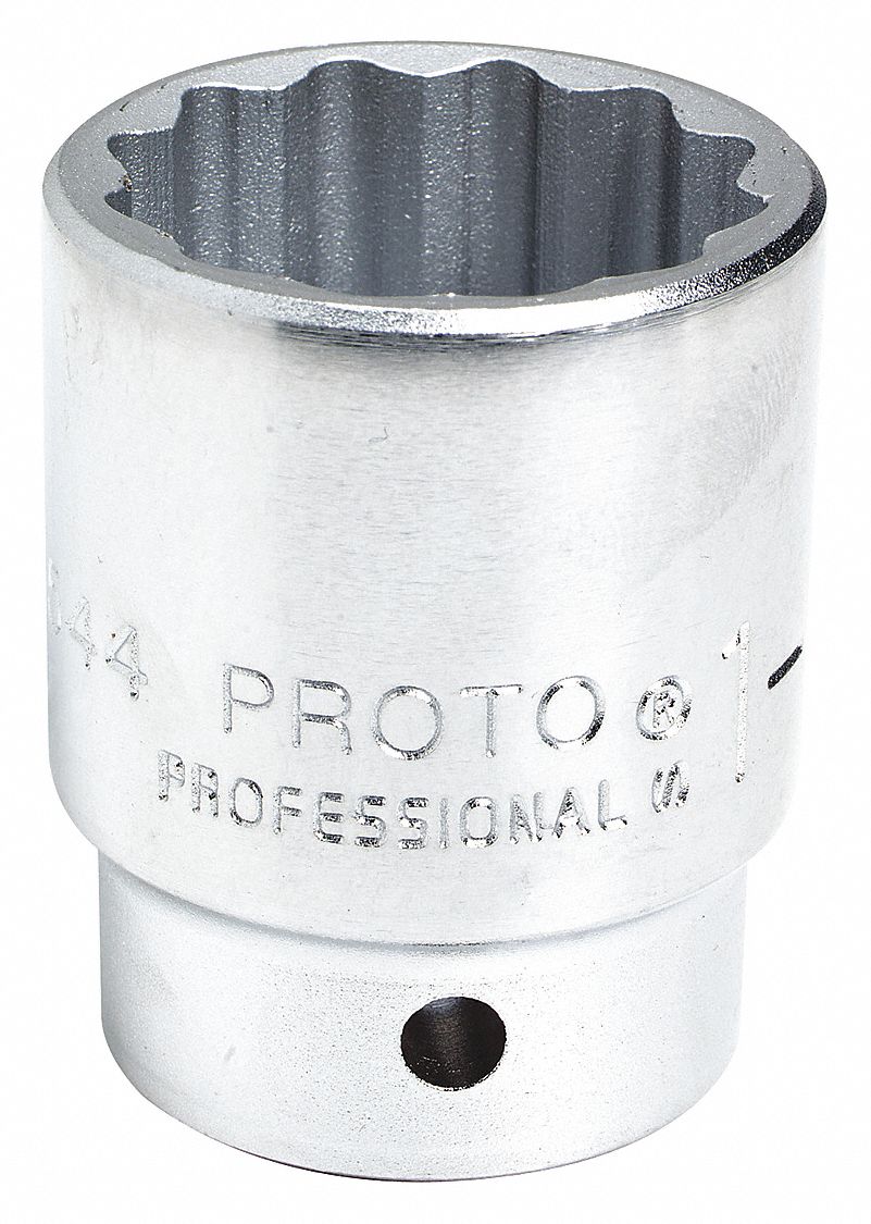 PROTO 1-13/16" Steel Socket with 3/4" Drive Size and Satin Finish