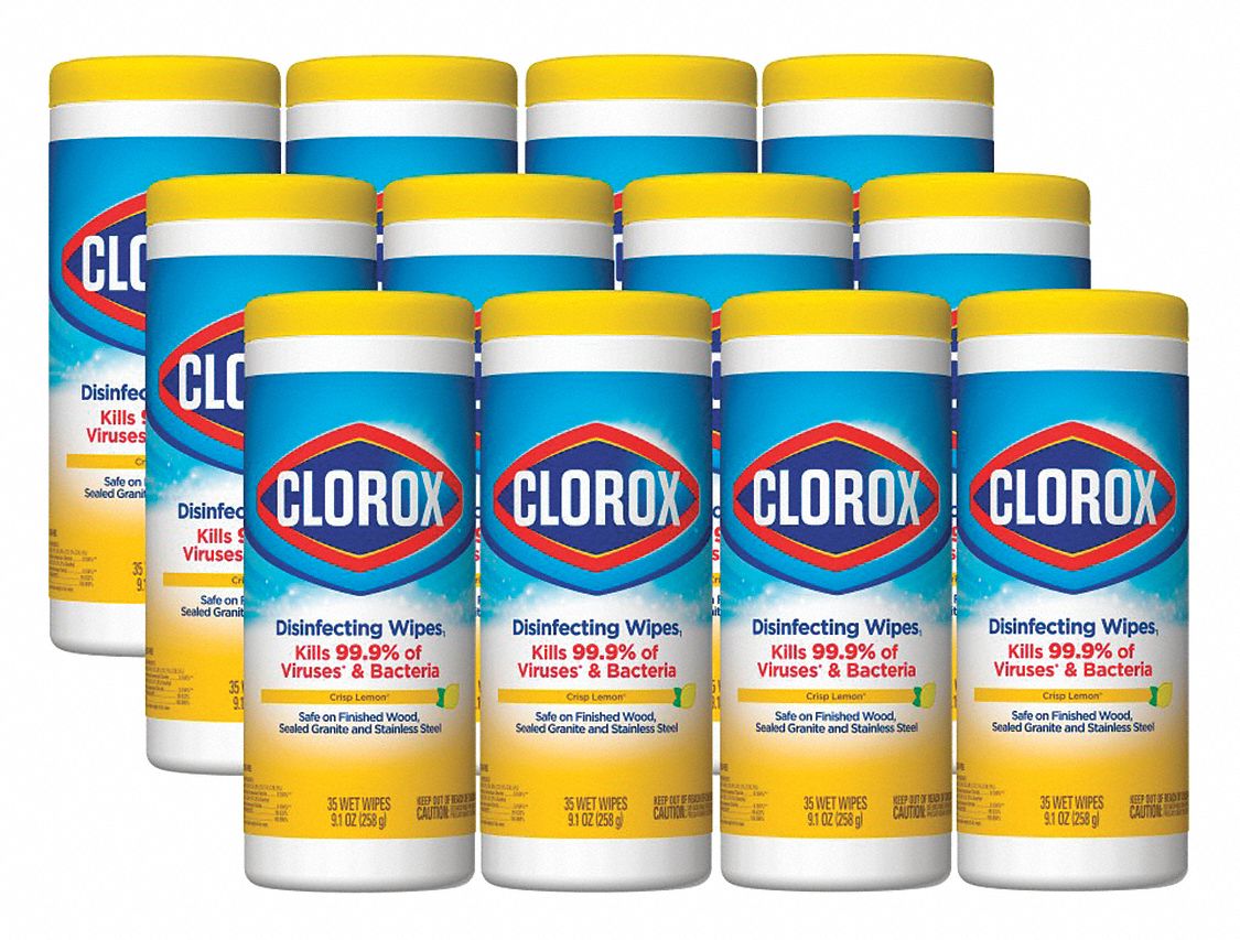CLOROX Disinfecting and Sanitizing Wipes, Disinfecting Cleaning Wipes, Primary Chemical None