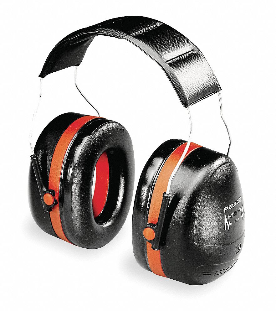 3M OvertheHead Ear Muffs, 30 dB Noise Reduction Rating NRR