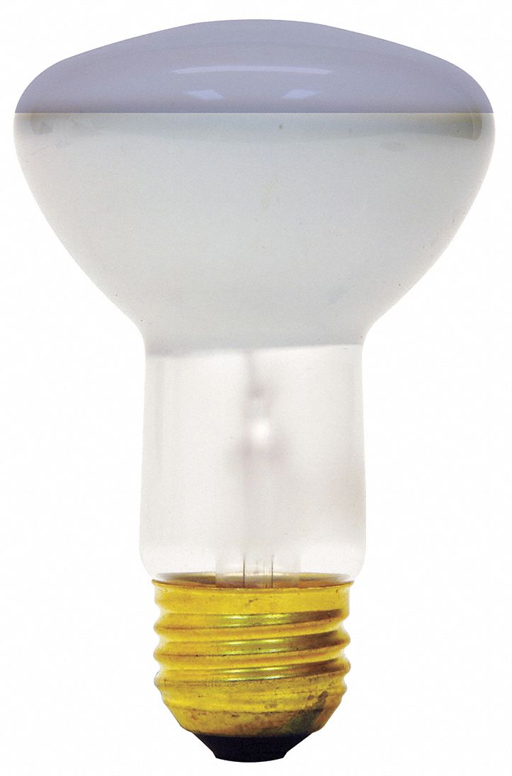 CURRENT, Incandescent, R20, Incandescent Bulb 1C44750R20/PL/1 Grainger