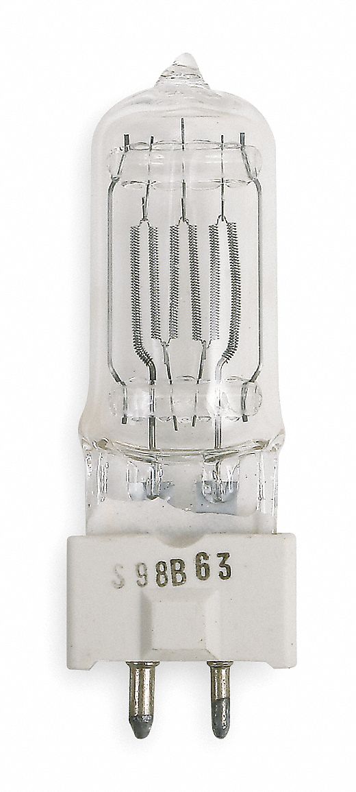 GE CURRENT Miniature Halogen Bulb, T8, 2Pin Prefocus (GY9.5), Lumens